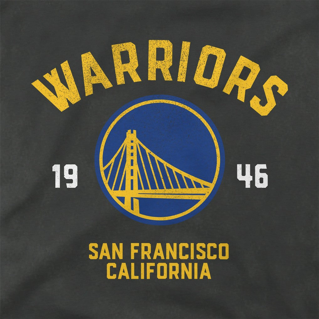 Golden State Warriors Stadium Essentials Unisex Get Back Vintage T-Shirt Black
