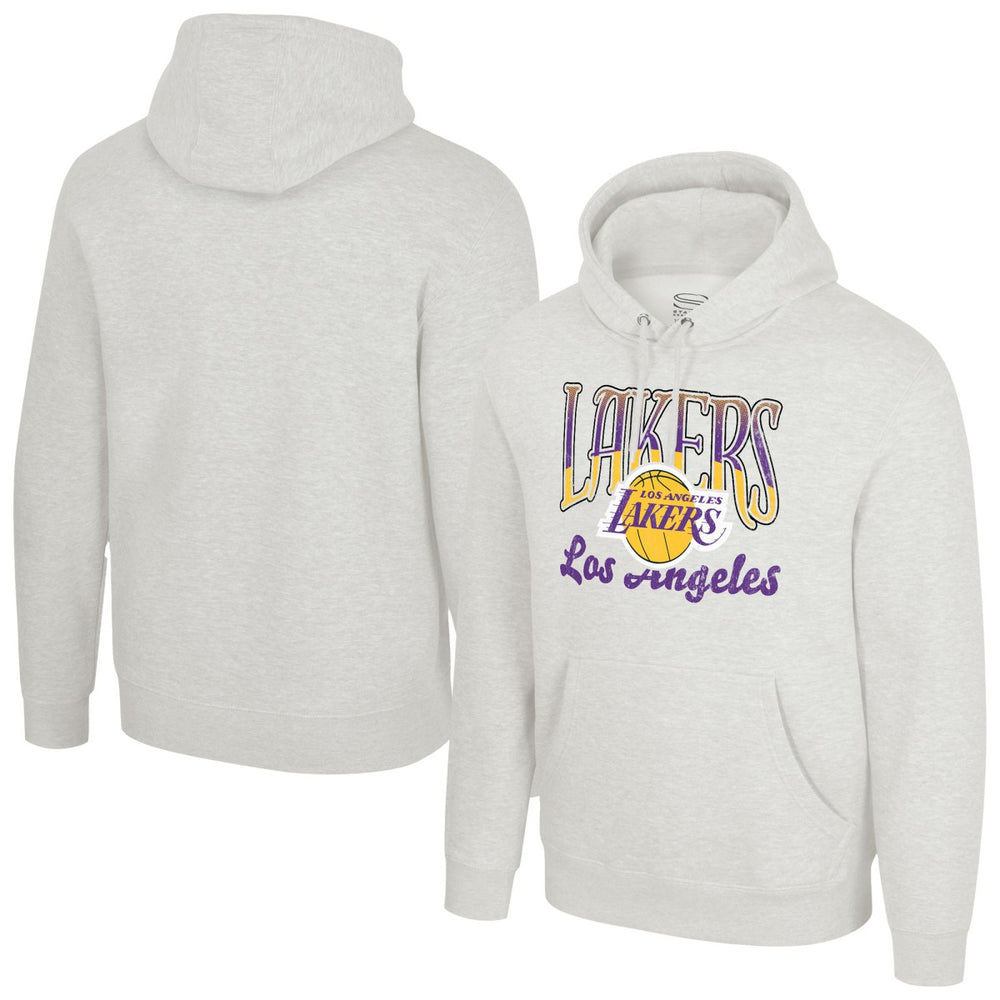 Los Angeles Lakers Stadium Essentials Unisex Sky High Hoodie Oatmeal outlet