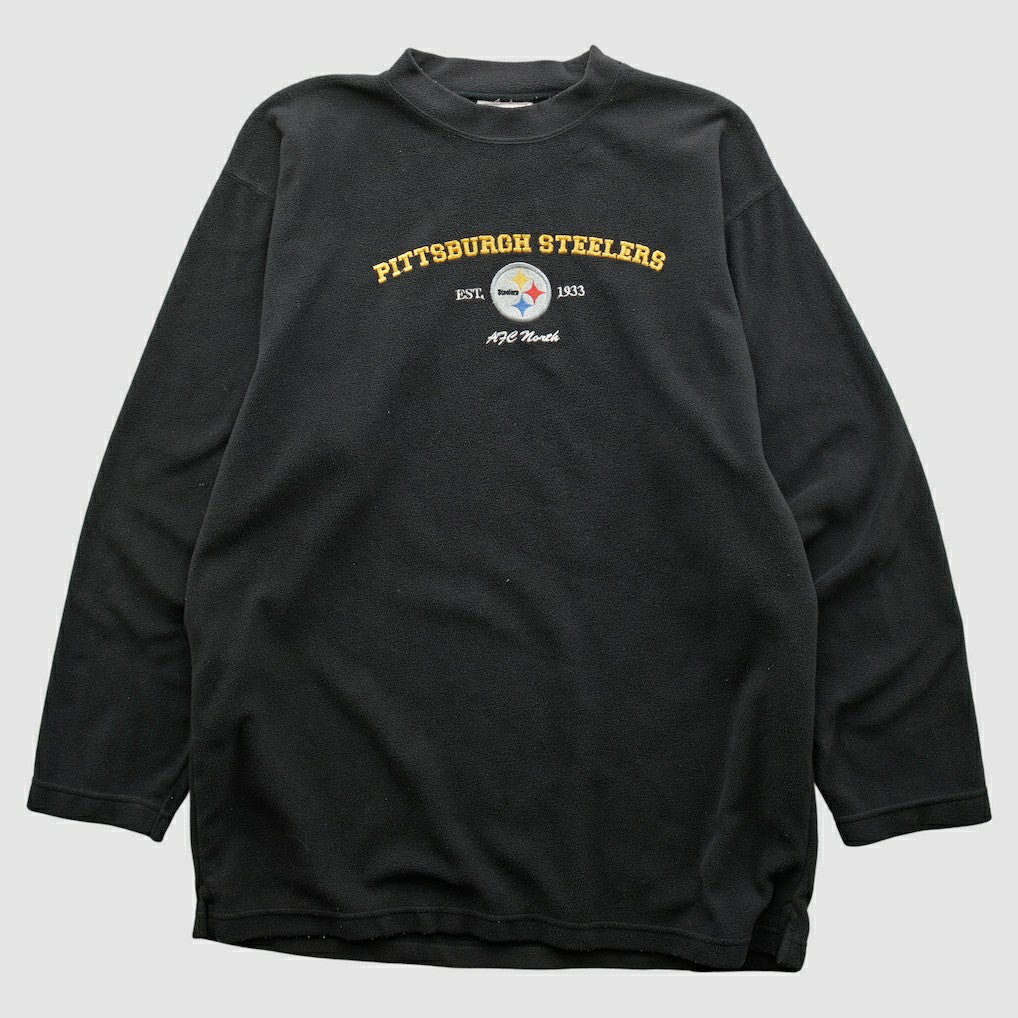 Pittsburgh Steelers NFL 2000s Pullover Sweatshirt - Black Pullover
