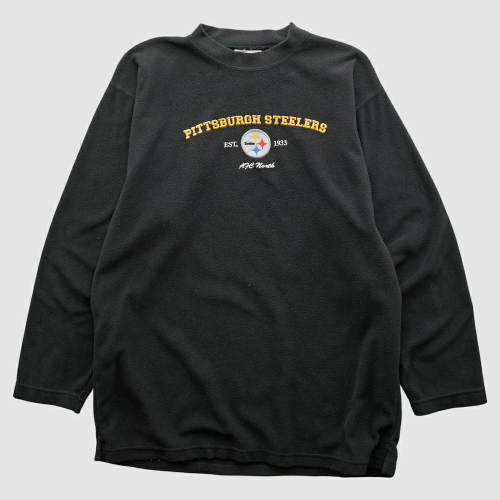 Pittsburgh Steelers NFL 2000s Pullover Sweatshirt - Black Pullover