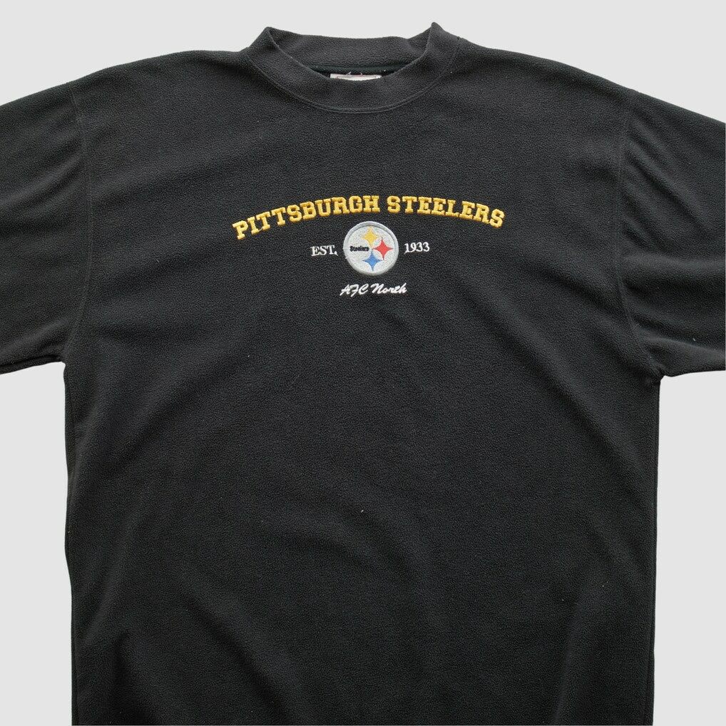 Pittsburgh Steelers NFL 2000s Pullover Sweatshirt - Black Pullover