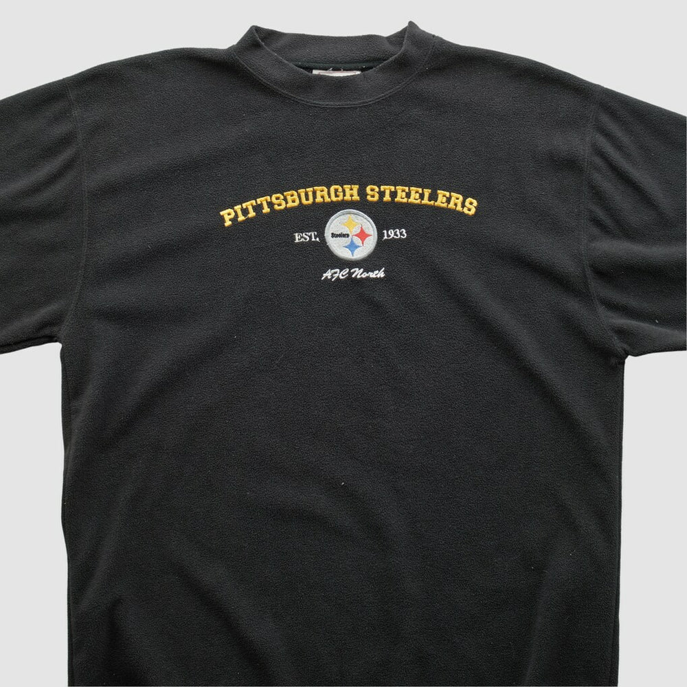 Pittsburgh Steelers NFL 2000s Pullover Sweatshirt - Black Pullover