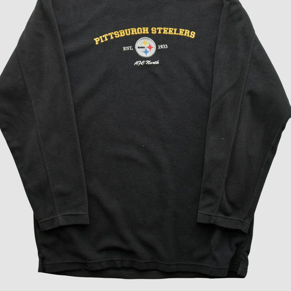 Pittsburgh Steelers NFL 2000s Pullover Sweatshirt - Black Pullover