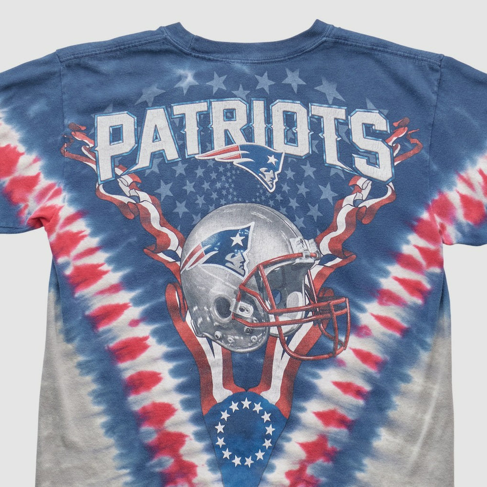 New England Patriots Majestic 2000s T-shirt - Blue T-shirts