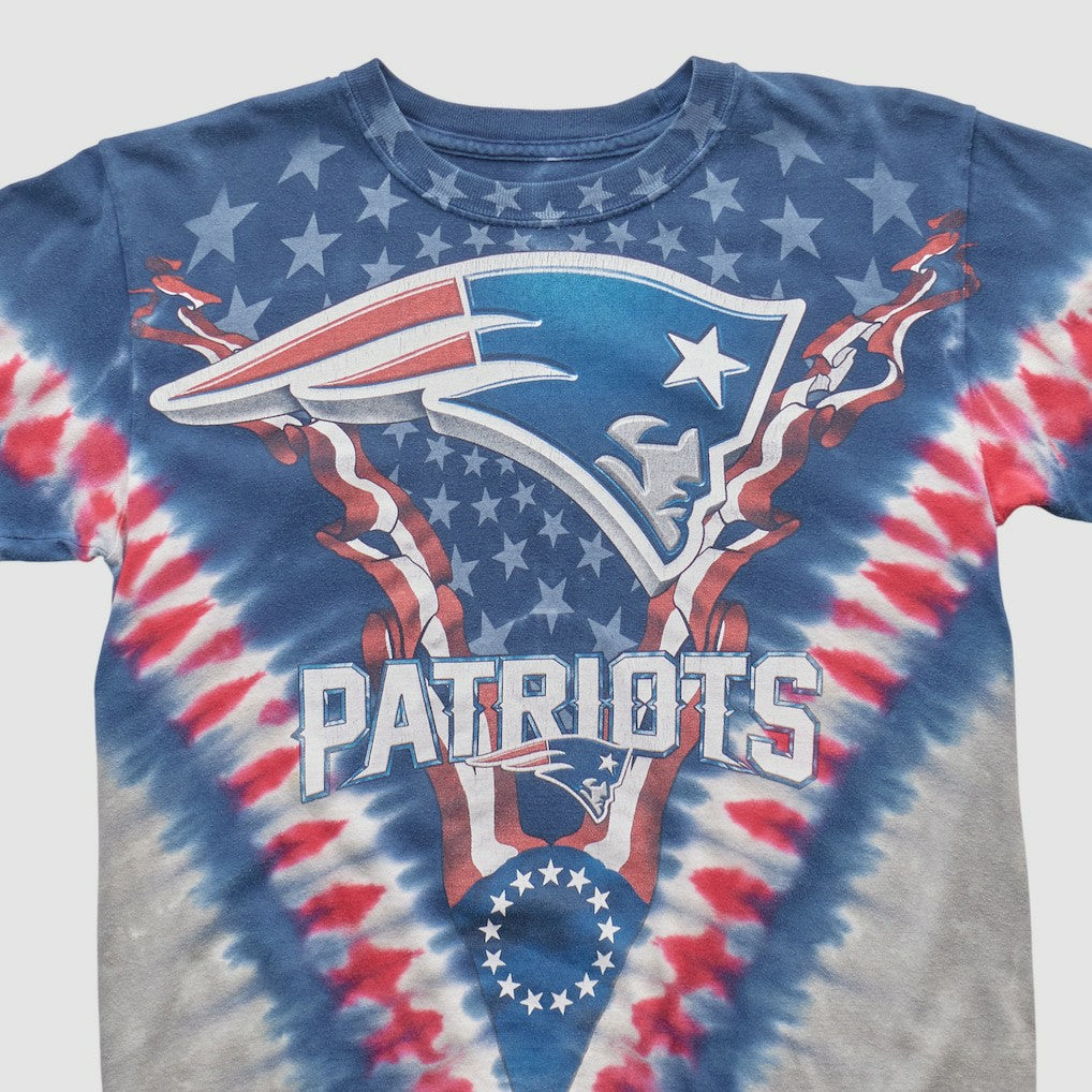 New England Patriots Majestic 2000s T-shirt - Blue T-shirts