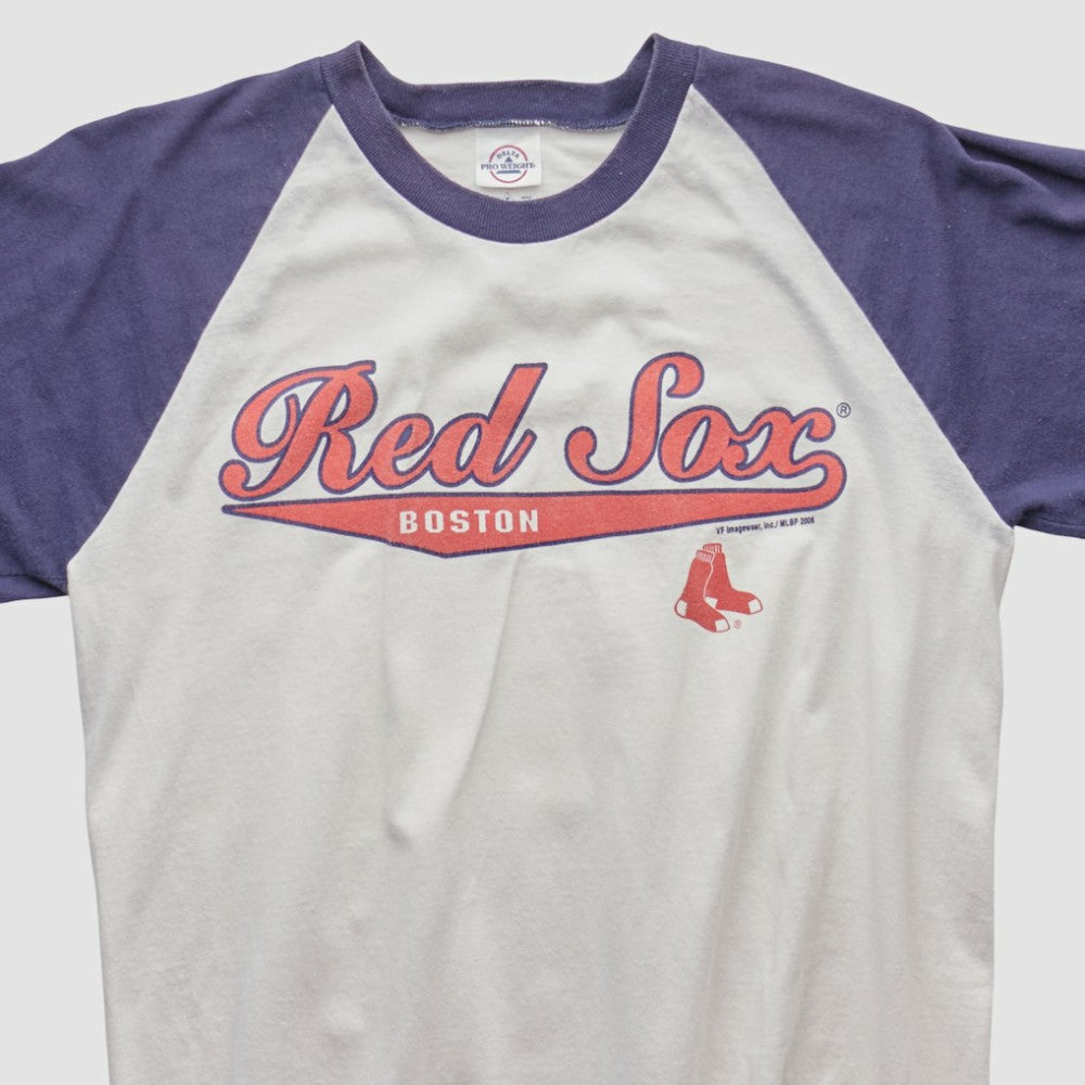 Boston Red Sox Delta 2000s T-shirt - White - Vintage T-shirts