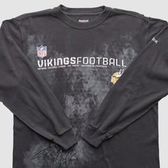 Minnesota Vikings Reebok 2000s Long Sleeve T-shirt - Black T-shirts