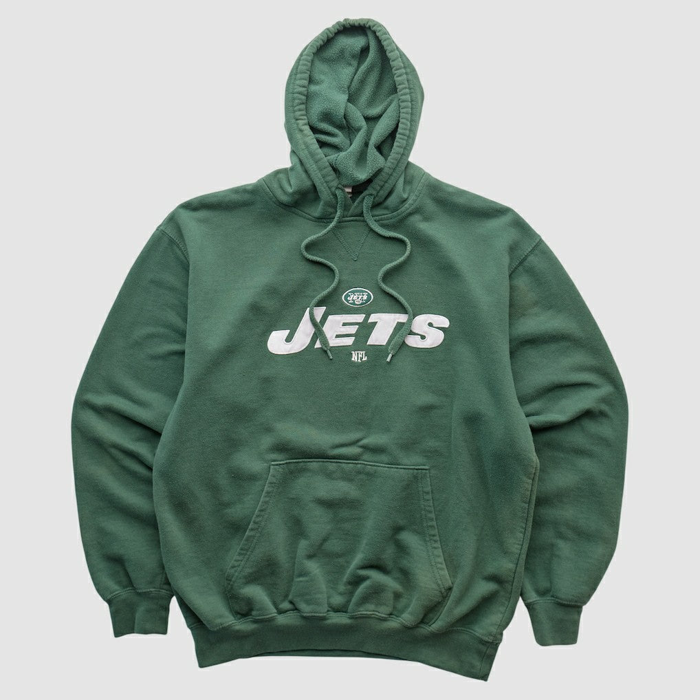 New York Jets NFL 2010s Hooded Pullover Sweatshirt - Green Pullover