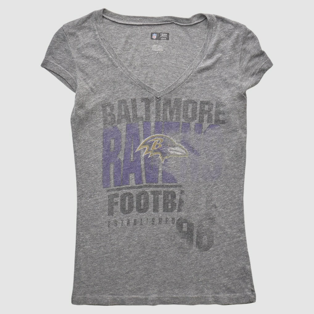 Baltimore Ravens NFL 2010s T-shirt - Heather Gray T-shirts