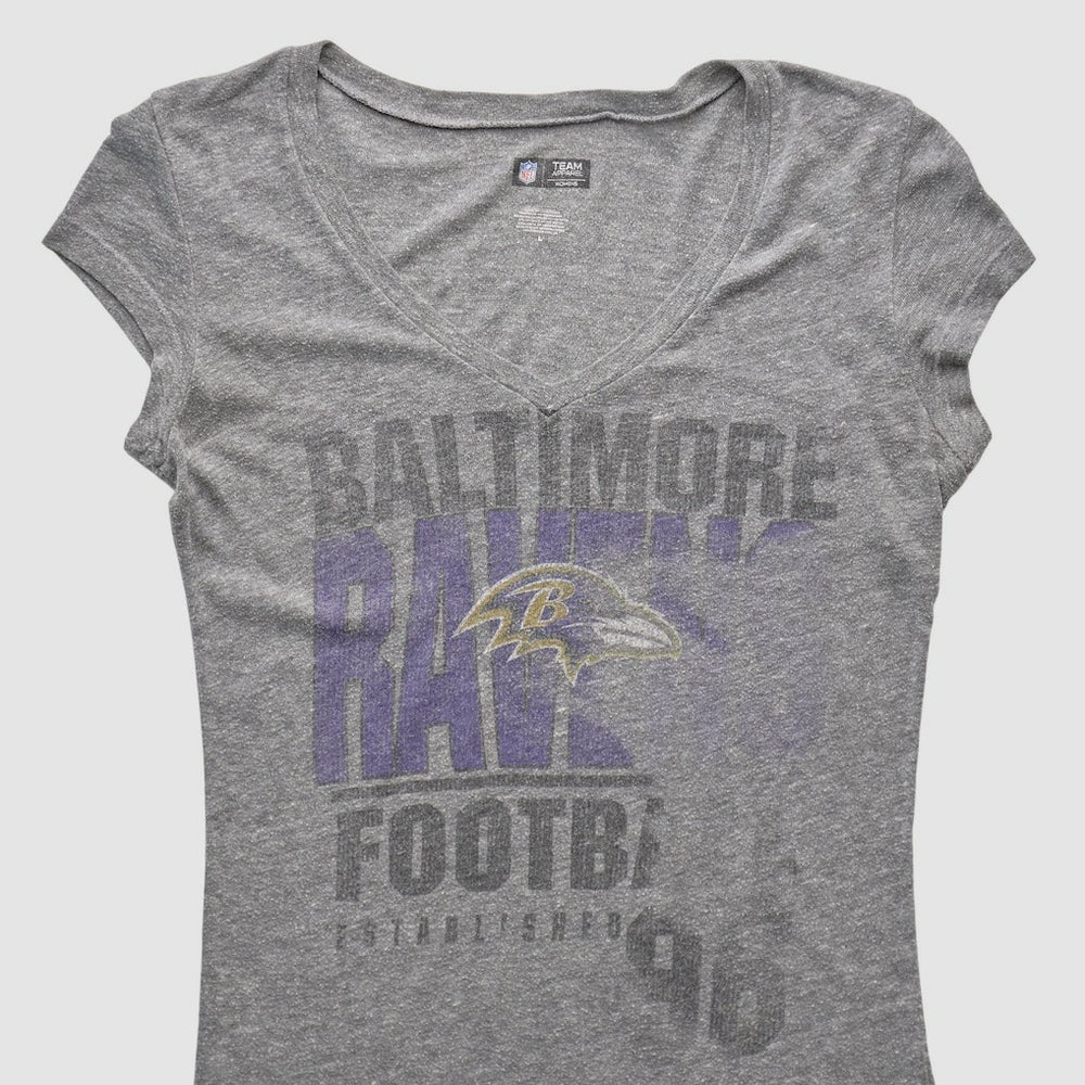 Baltimore Ravens NFL 2010s T-shirt - Heather Gray T-shirts
