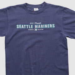 Seattle Mariners Majestic 2000s T-shirt - Navy - Vintage T-shirts