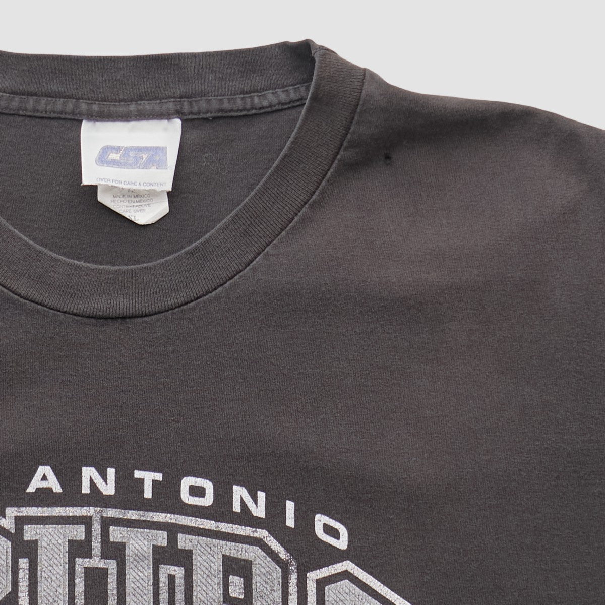 San Antonio Spurs CSA 2000s T-shirt Black Vintage - Vintage outlet