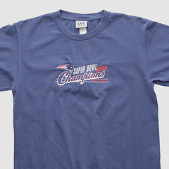 New England Patriots Lee Apparel 2000s T-shirt - Blue T-shirts