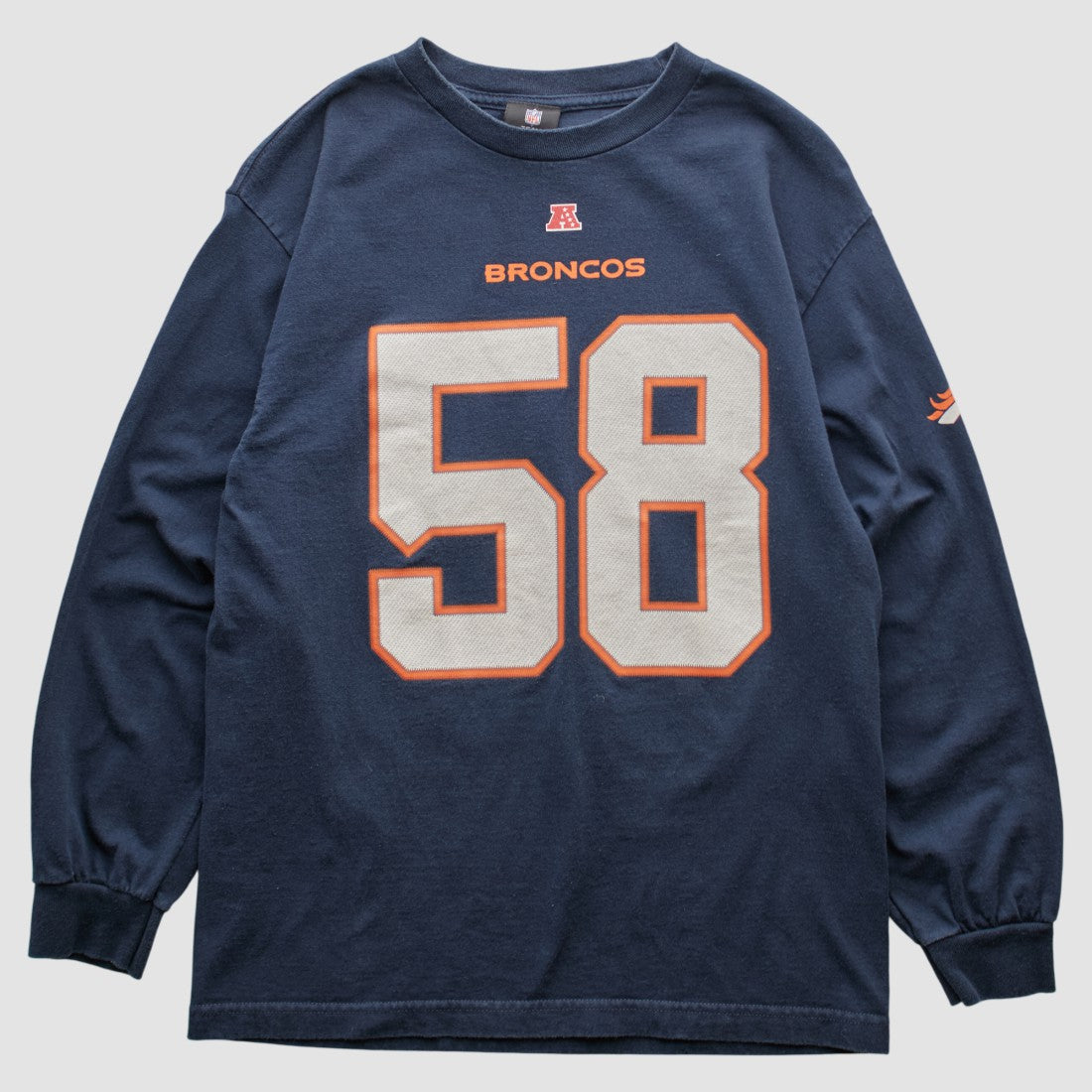 Denver Broncos NFL 2010s Long Sleeve T-shirt - Navy T-shirts