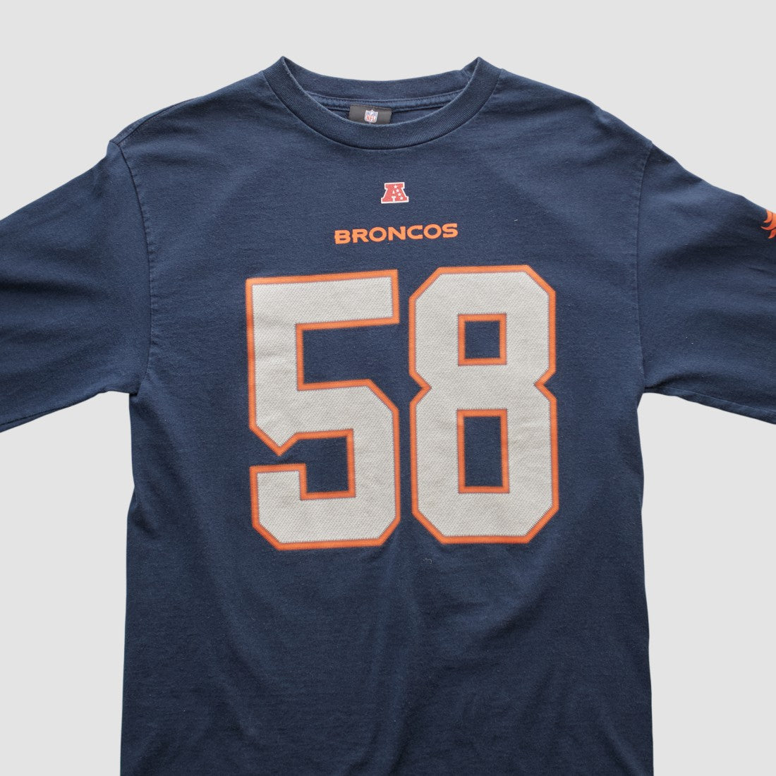 Denver Broncos NFL 2010s Long Sleeve T-shirt - Navy T-shirts