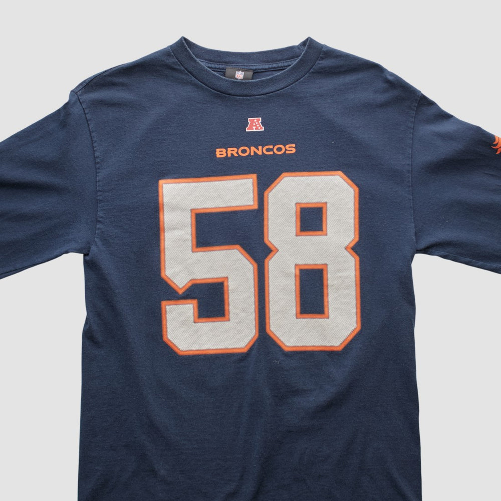 Denver Broncos NFL 2010s Long Sleeve T-shirt - Navy T-shirts