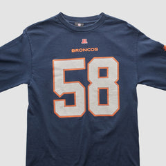 Denver Broncos NFL 2010s Long Sleeve T-shirt - Navy T-shirts