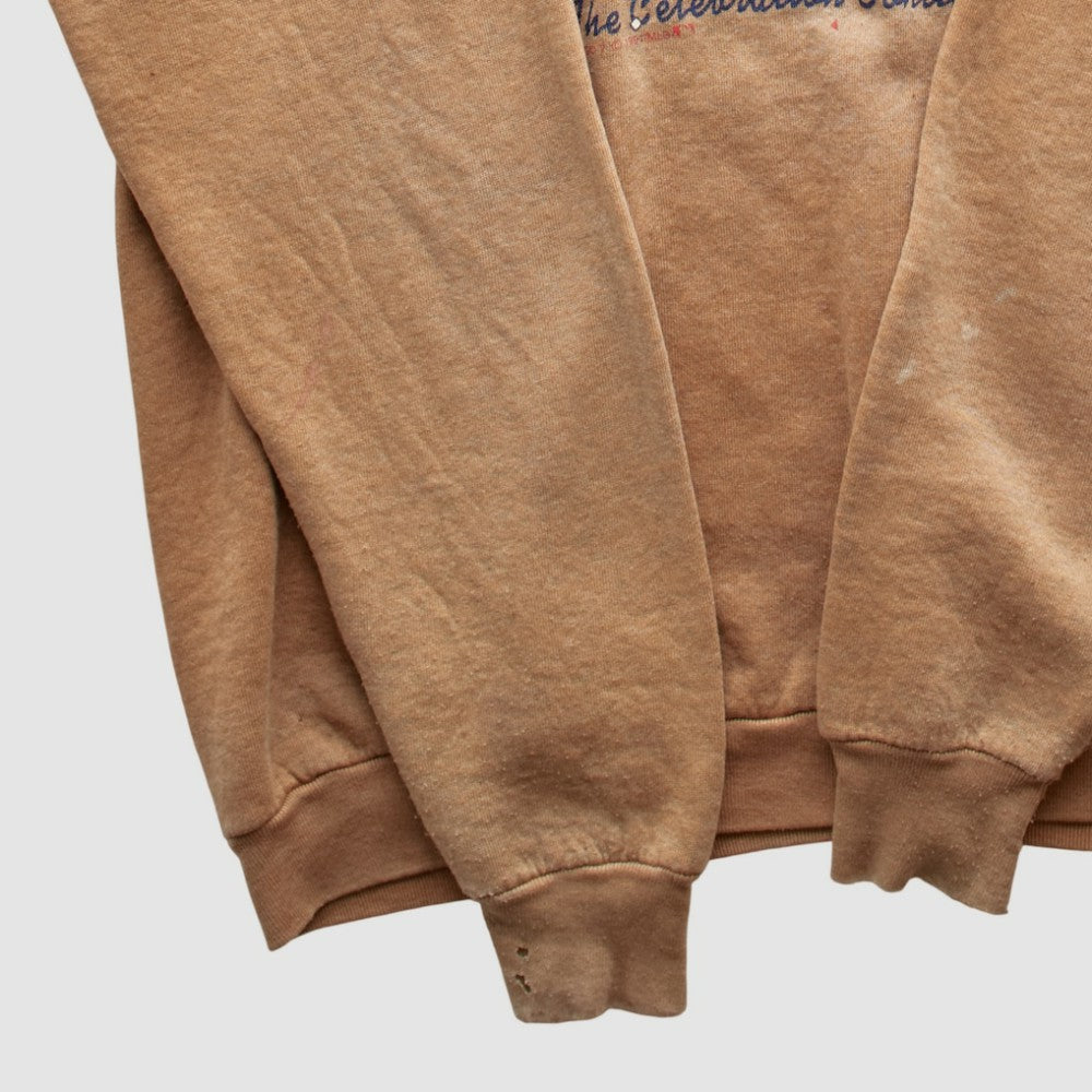Minnesota Twins 1991 Pullover Sweatshirt - Tan - Vintage Pullover