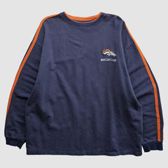 Denver Broncos NFL 2000s Pullover Sweatshirt - Navy Pullover