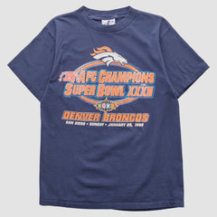 Denver Broncos Logo Athletic 1998 T-shirt - Navy T-shirts