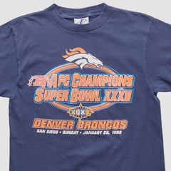 Denver Broncos Logo Athletic 1998 T-shirt - Navy T-shirts