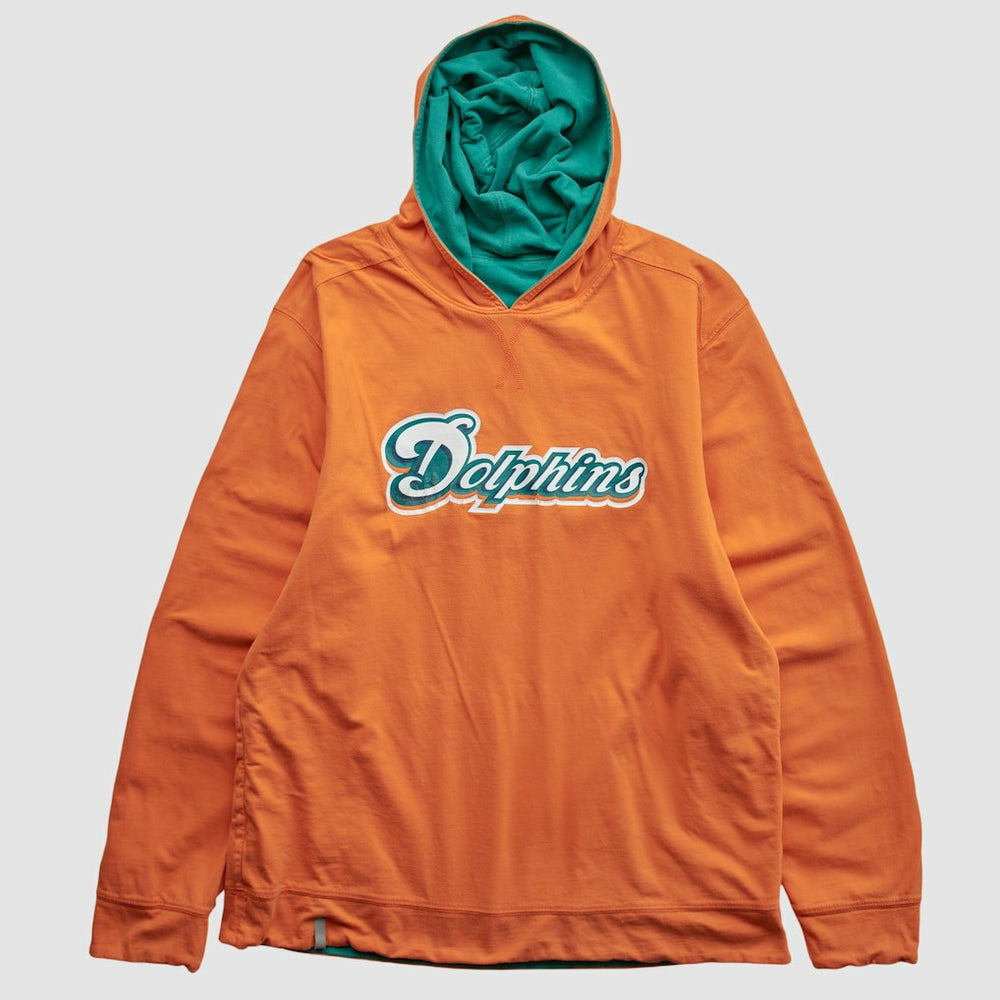Miami Dolphins 2010s Hooded Pullover Sweatshirt - Teal Pullover