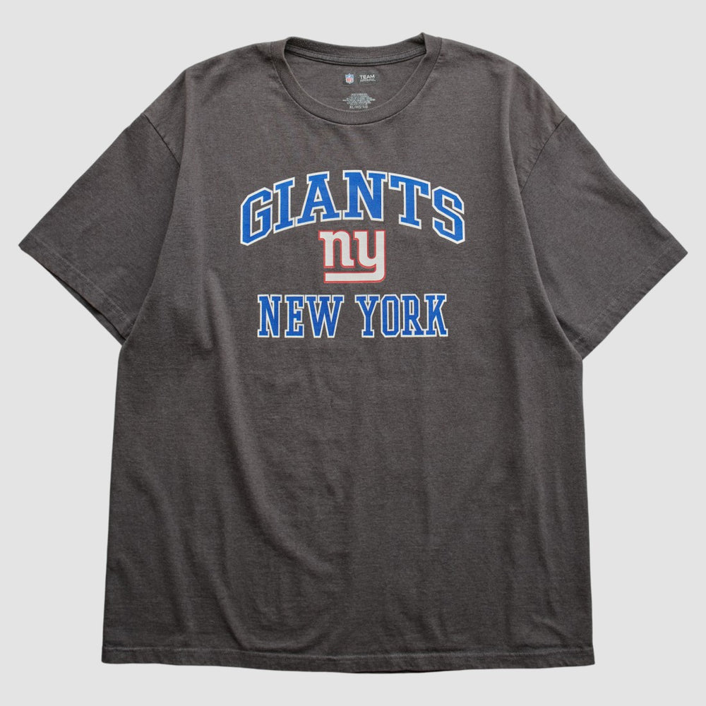 New York Giants NFL 2000s T-shirt - Charcoal T-shirts