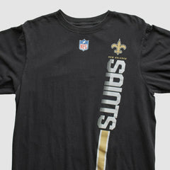New Orleans Saints Reebok 2000s Long Sleeve T-shirt - Black T-shirts