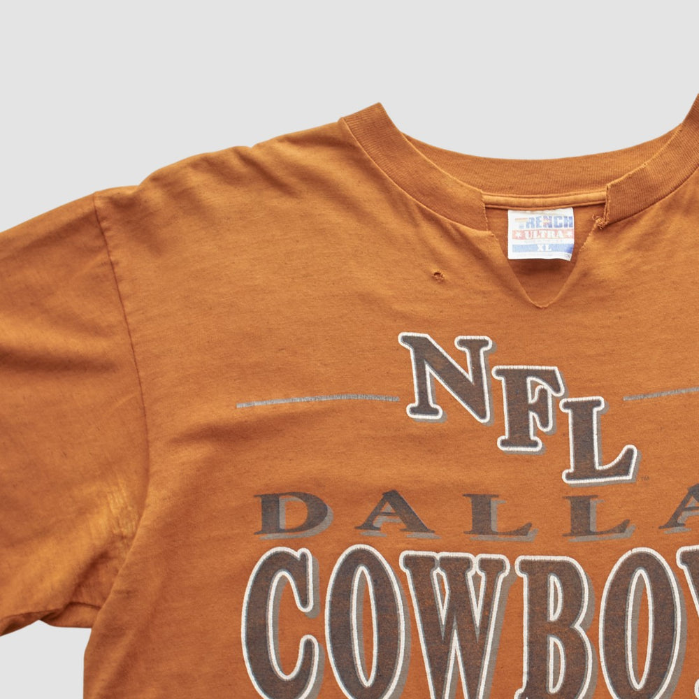 Dallas Cowboys Trench 90s T-shirt - Orange T-shirts