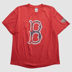 Boston Red Sox Delta 2004 T-shirt - Red - Vintage T-shirts