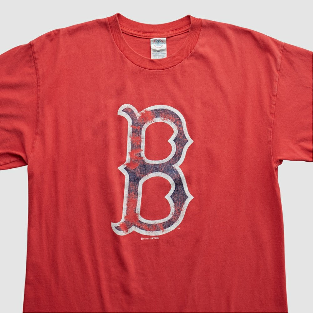 Boston Red Sox Delta 2004 T-shirt - Red - Vintage T-shirts