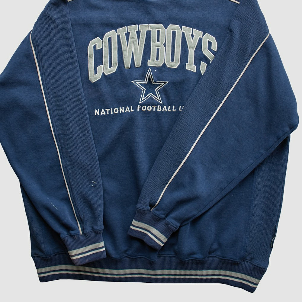 Dallas Cowboys Lee Apparel 90s Pullover Sweatshirt - Navy Pullover