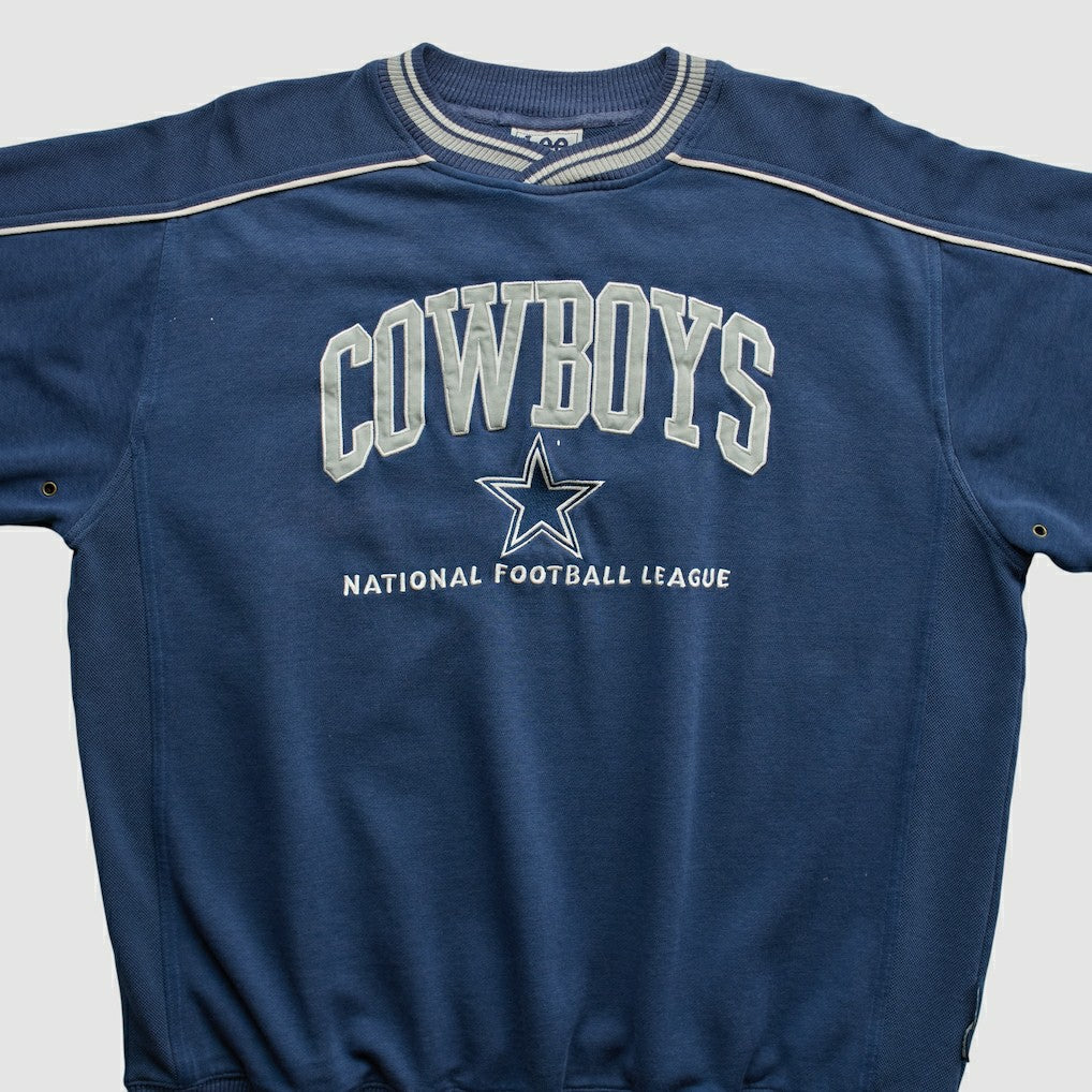 Dallas Cowboys Lee Apparel 90s Pullover Sweatshirt - Navy Pullover