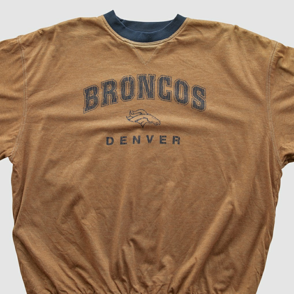 Denver Broncos 2000s Pullover Sweatshirt - Tan Pullover