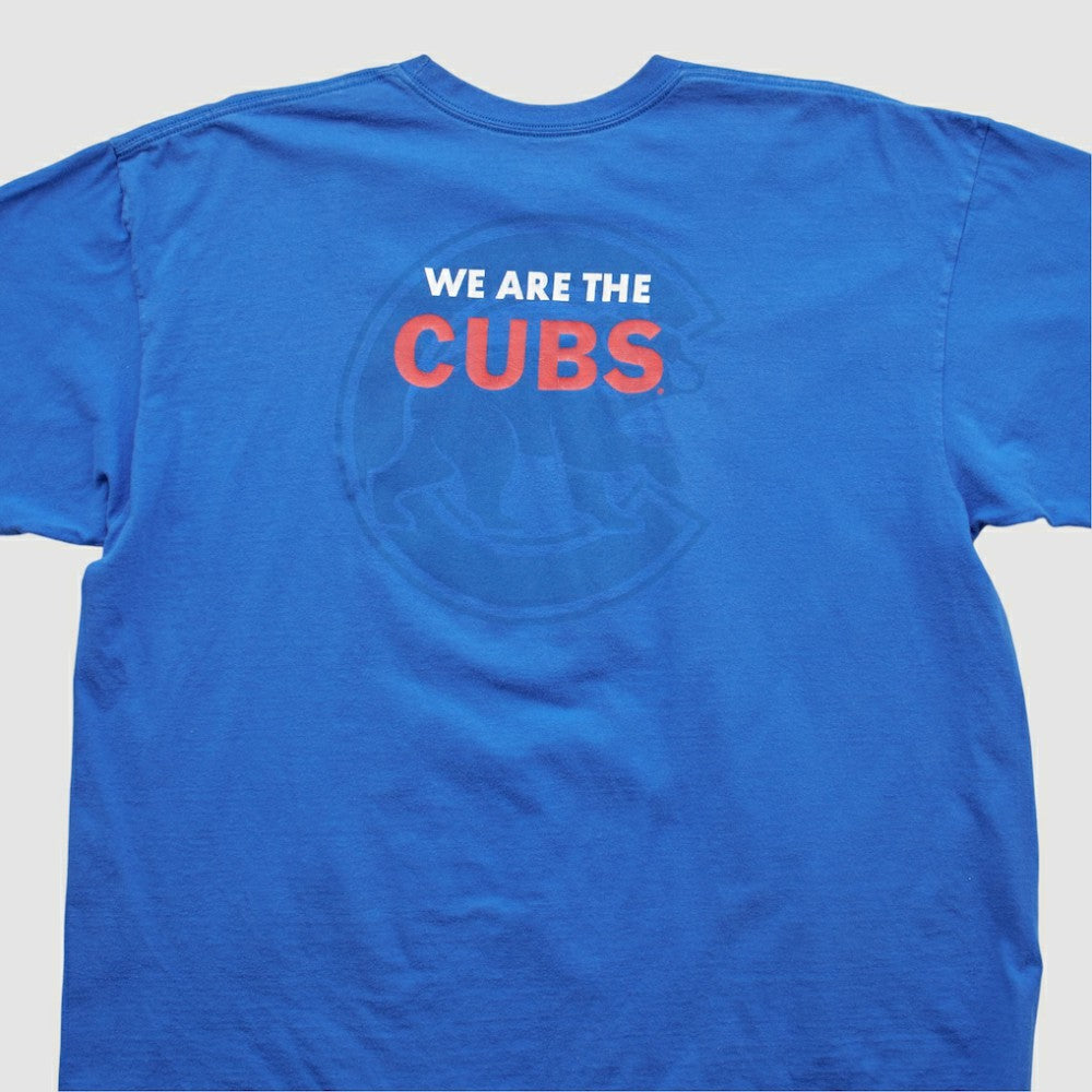Chicago Cubs Nike 2000s T-shirt - Blue - XVintage T-shirts