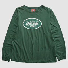 New York Jets NFL 2000s Long Sleeve T-shirt - Green T-shirts