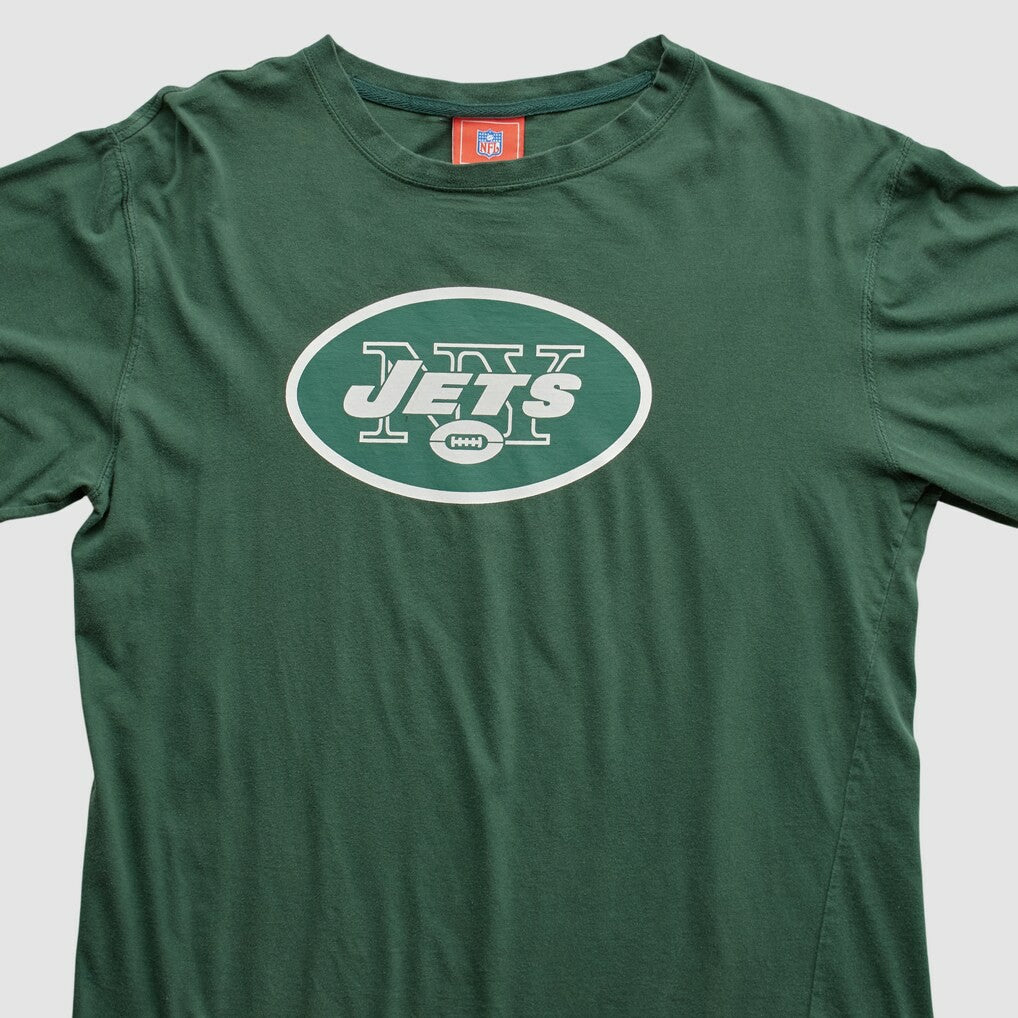 New York Jets NFL 2000s Long Sleeve T-shirt - Green T-shirts