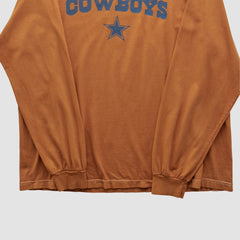 Dallas Cowboys 2000s Long Sleeve T-shirt - Orange T-shirts