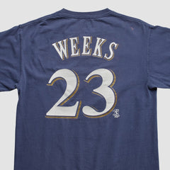 Milwaukee Brewers Majestic 2000s T-shirt - Navy - Vintage T-shirts
