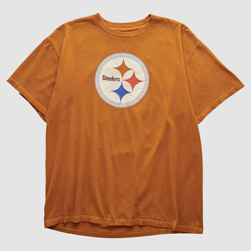 Pittsburgh Steelers NFL 2000s T-shirt - Orange T-shirts