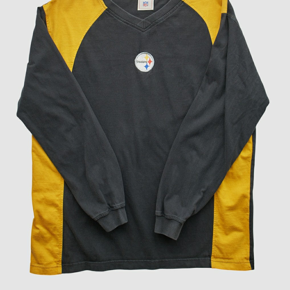 Pittsburgh Steelers NFL 2000s Pullover Sweatshirt - Black Pullover