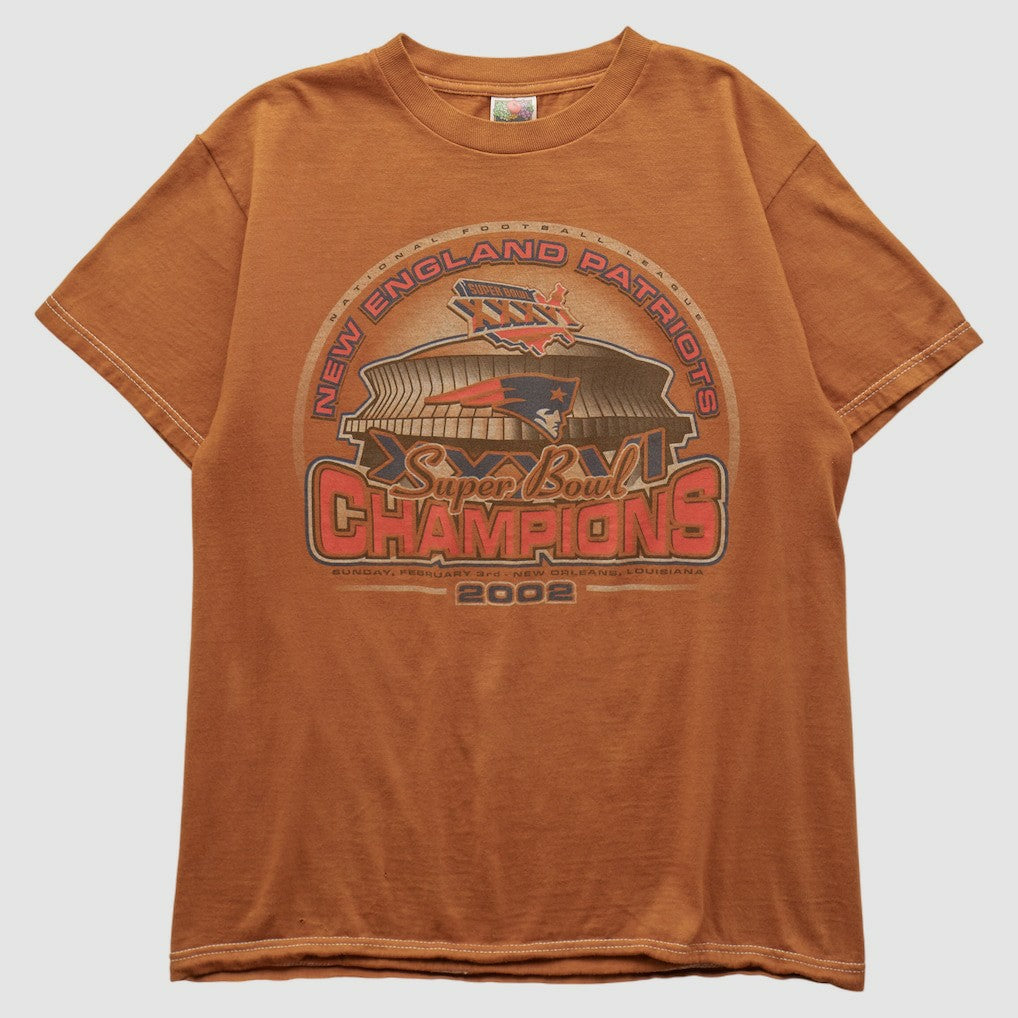 New England Patriots 2002 T-shirt - Orange T-shirts