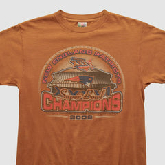 New England Patriots 2002 T-shirt - Orange T-shirts