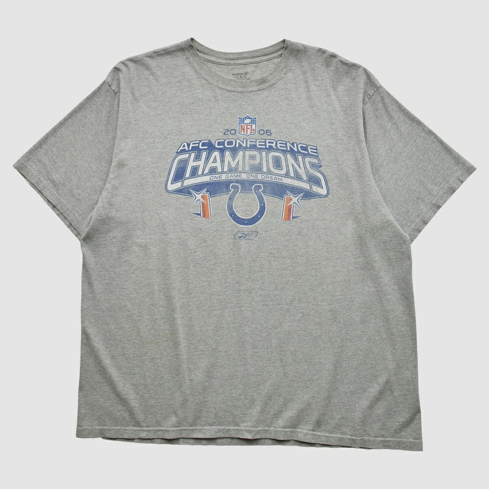 Indianapolis Colts Reebok 2006 T-shirt - Heather Gray T-shirts