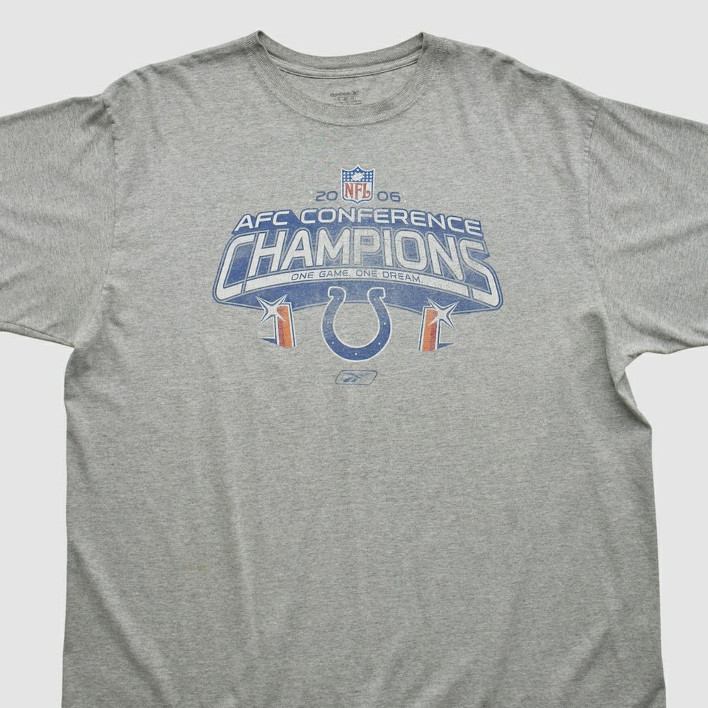 Indianapolis Colts Reebok 2006 T-shirt - Heather Gray T-shirts