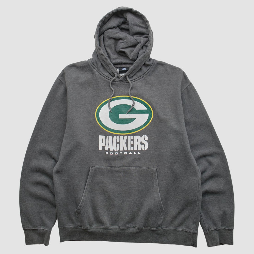 Green Bay Packers NFL 2010s Hooded Pullover Sweatshirt - Charcoal Pullover