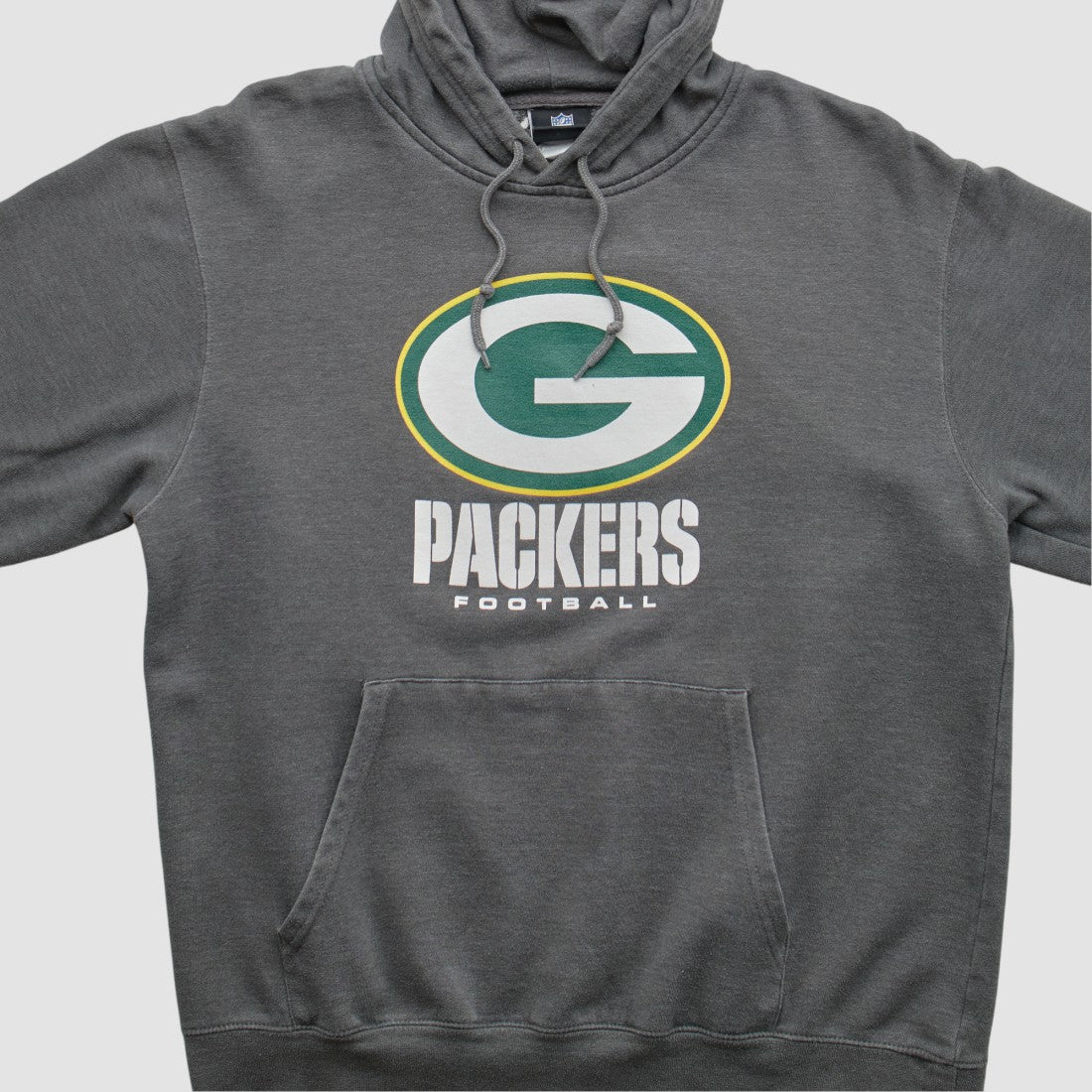 Green Bay Packers NFL 2010s Hooded Pullover Sweatshirt - Charcoal Pullover