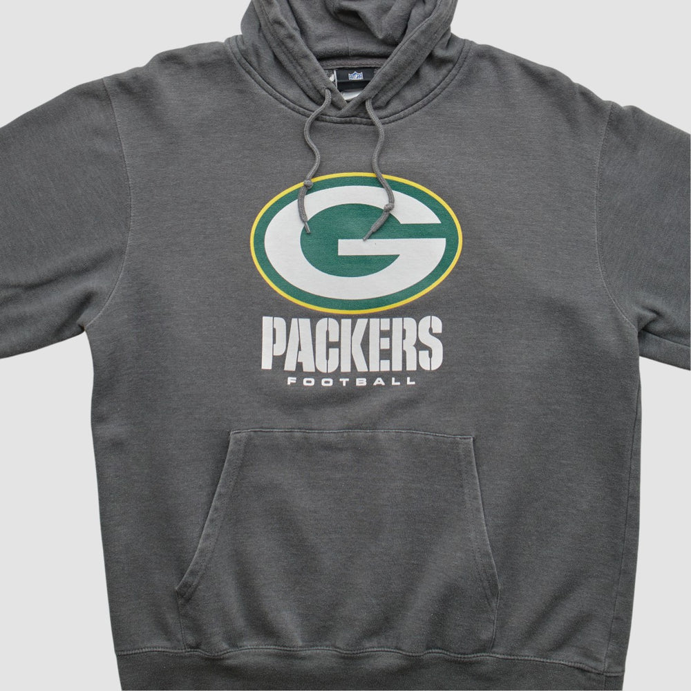 Green Bay Packers NFL 2010s Hooded Pullover Sweatshirt - Charcoal Pullover