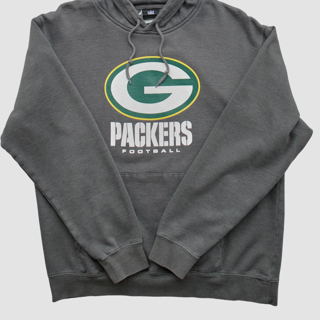 Green Bay Packers NFL 2010s Hooded Pullover Sweatshirt - Charcoal Pullover