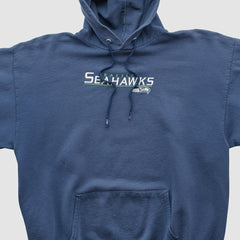 Seattle Seahawks NFL 2000s Hooded Pullover Sweatshirt - Navy Pullover